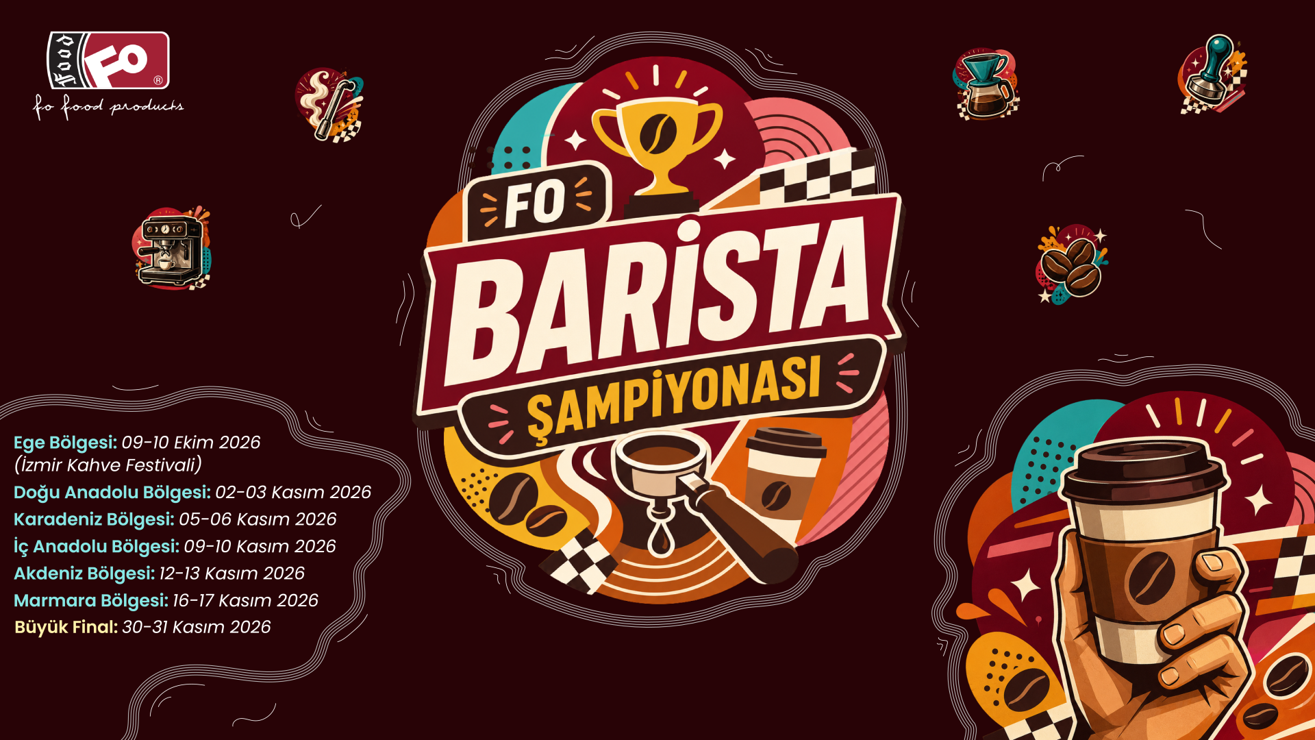 Fo Türkiye Akademi -  Barista Şampiyonası Duyuru 1